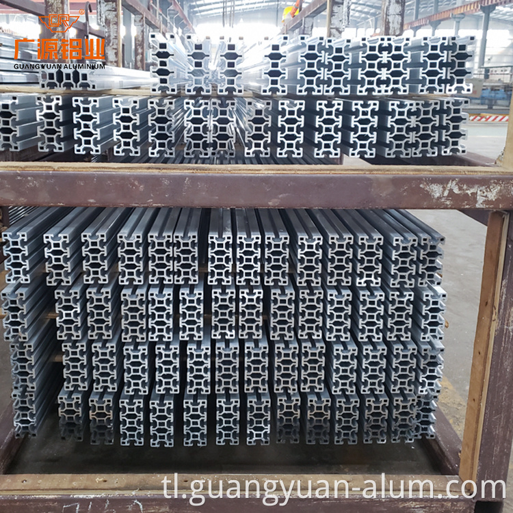 Guangyuan aluminyo co., Ltd aluminyo extrusion 8020 aluminyo profile 40x40 aluminyo t extrusion guangyuan aluminum co., ltd Aluminum Extrusion 8020 Aluminum Profile 40x40 Aluminum T Extrusion